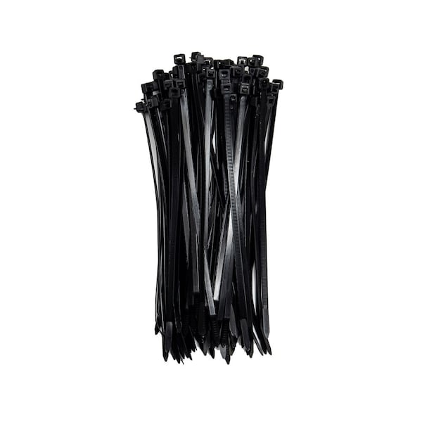 8-in  Releasable Pawl 50-lb, Black, 100 Speciality Tie